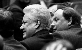 Борис Ельцин и Егор Гайдар (1992)/ Алексей Сазонов